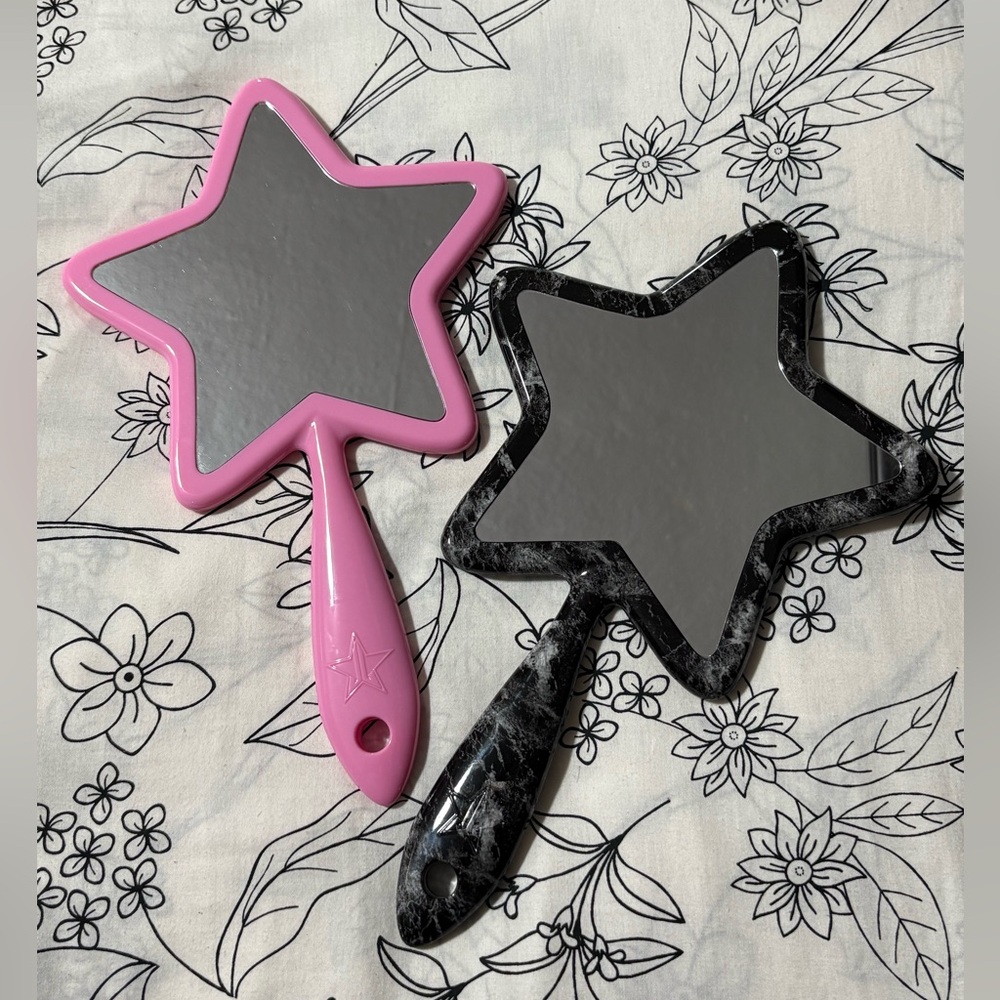 Jeffree Star - Star-Shaped Hand Mirrors in Pink and Black